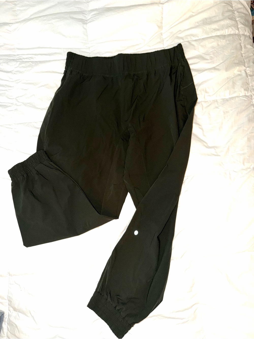 Halara Women’s Dark Green Elastic-Waist Jogger Pants - Casual Comfort XL